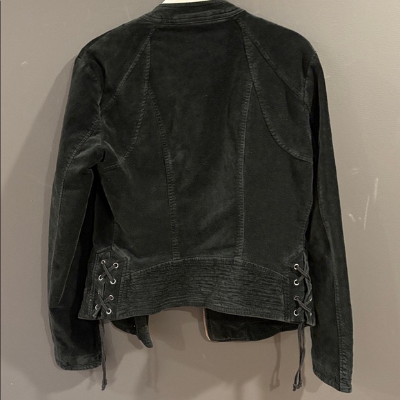 BNCO size 8 velvet Women's Black Jacket - Picture 4 of 5